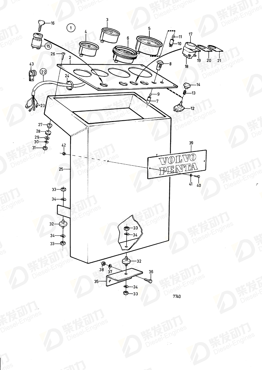 volvo penta Screw 941642 Drawing volvo penta Screw 941642 Drawing